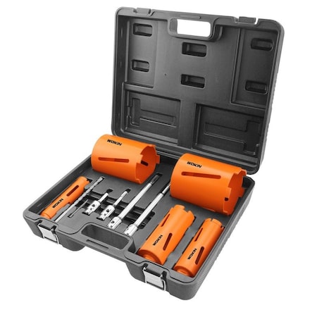 Wokin 11Pcs Diamond Core Drill Bit Set Industrial 757011